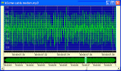 kc5cmw-modem.gif - Waveform Image of RFI caused by Toshiba Cable Modem kc5cmw_modem.gif